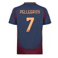 Maglia Calcio AS Roma Lorenzo Pellegrini #7 Terza Divisa 2024-25 Manica Corta